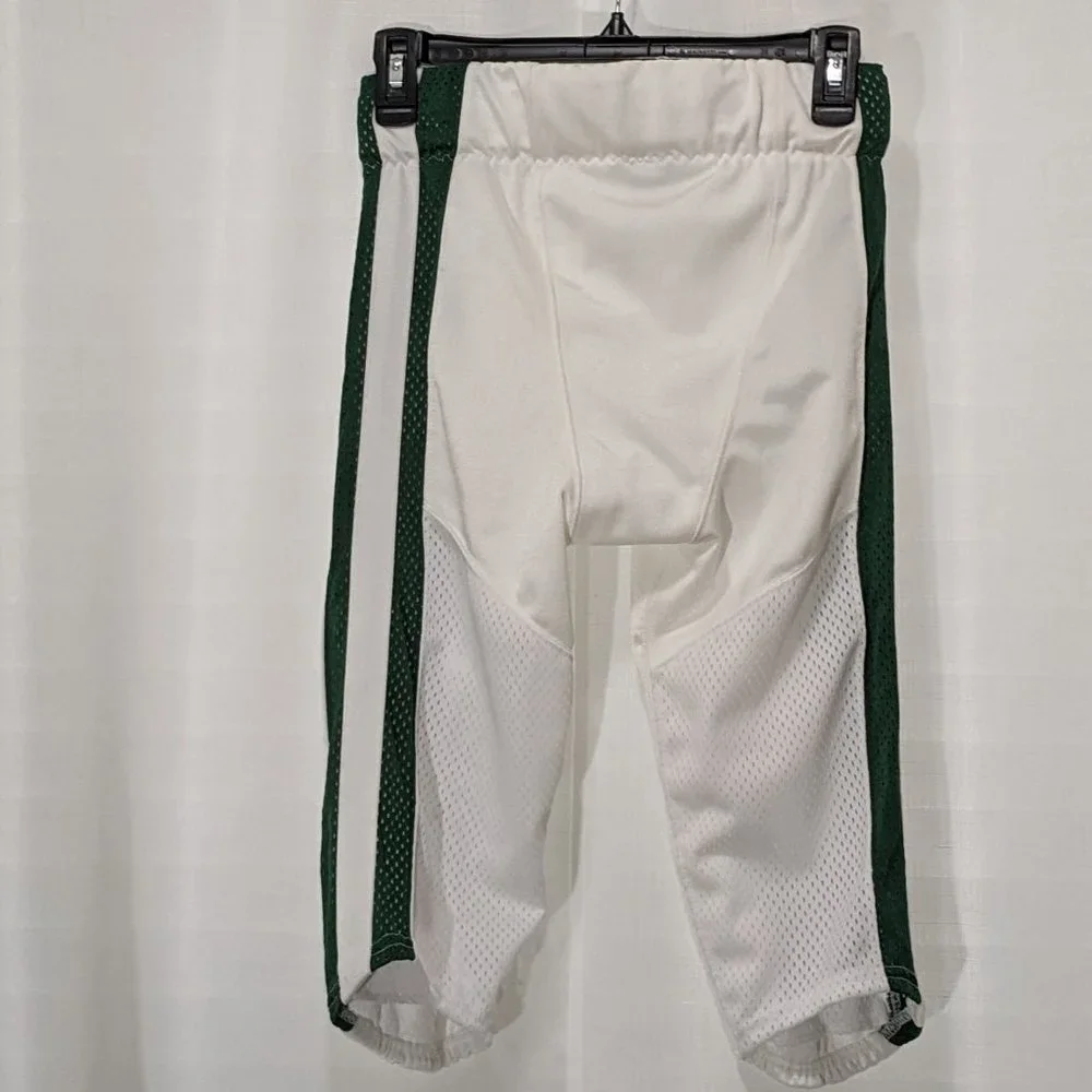NIKE Alpha Elite Team Engineered Football Pants White / Green Striped Small NWT - Picture 5 of 9